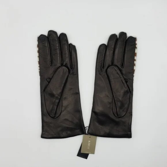 J. Crew Touch-screen Leather Gloves - Picture 4 of 7